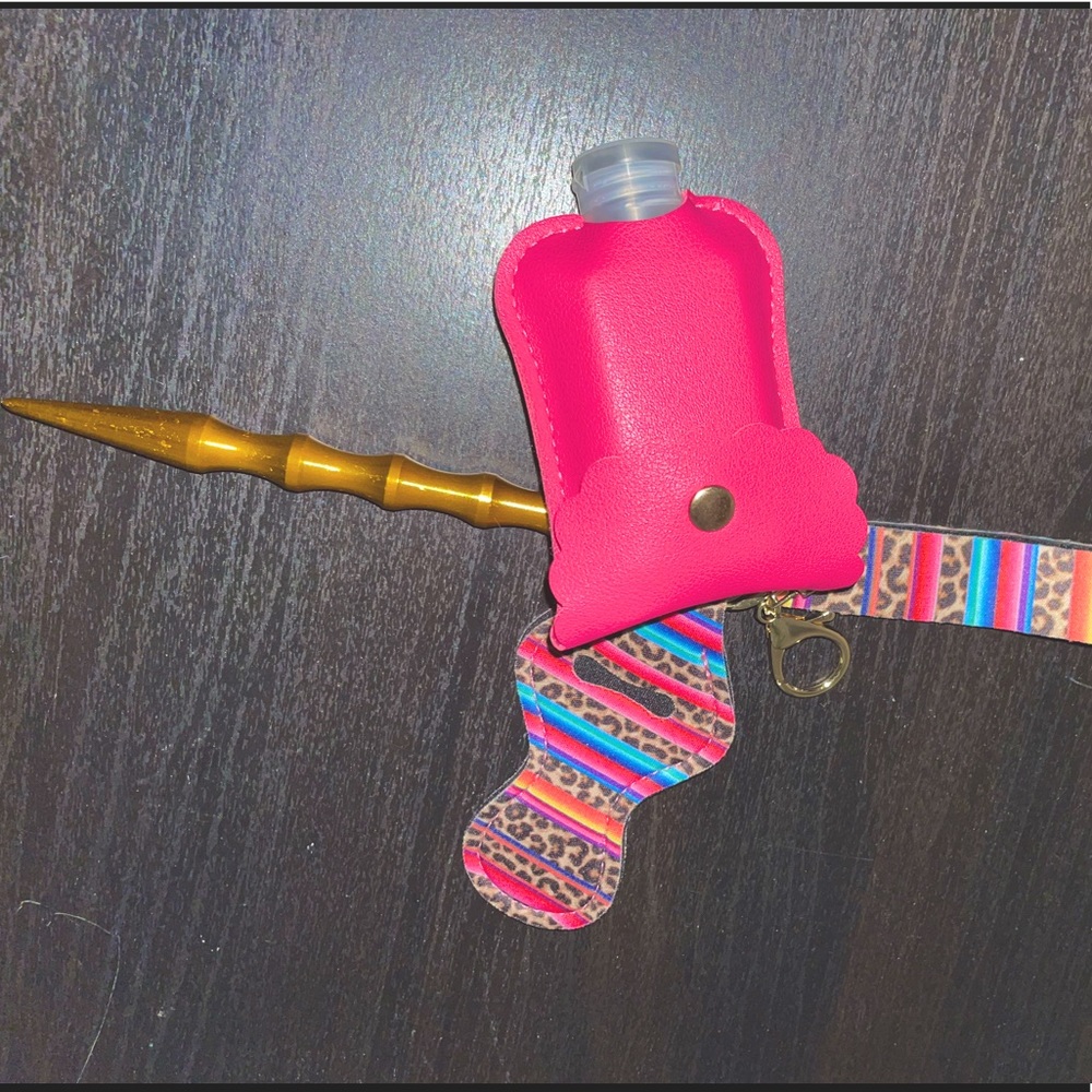 Custom Safety/Glam Keychain